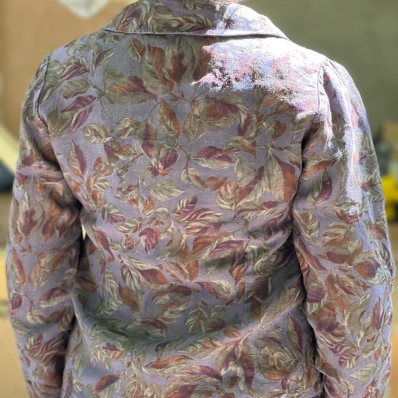 Tom Tom Designer jacket from Berkeley Ca Purple 🍂 🍁 size small - Picture 3 of 9